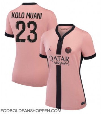 Paris Saint-Germain Randal Kolo Muani #23 Tredjetrøje Dame 2024-25 Kortærmet